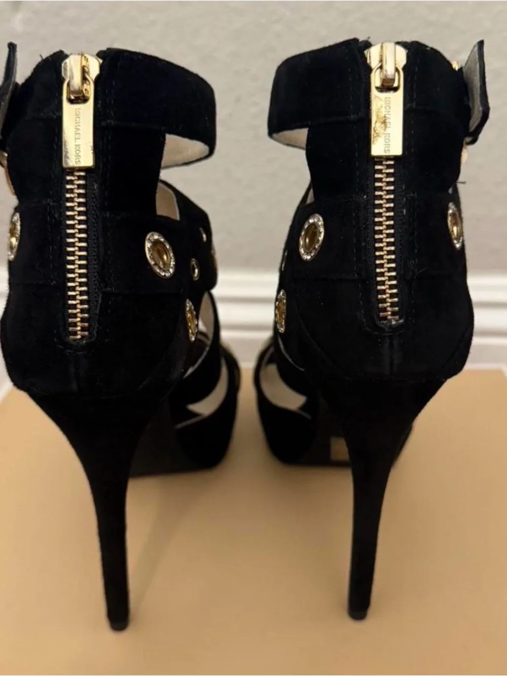 Michael Kors Delilah Grommet Platform Heels - Picture 4 of 6